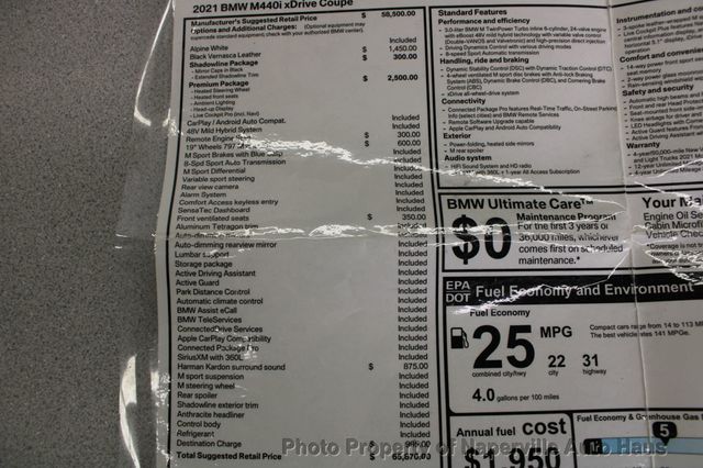 2021 BMW 4 Series M440i xDrive - 22926156 - 56