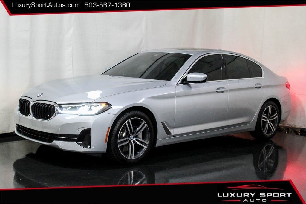 2021 BMW 5 Series 530i xDrive Premium Heated Seats Moonroof 27k Miles - 22618240 - 0