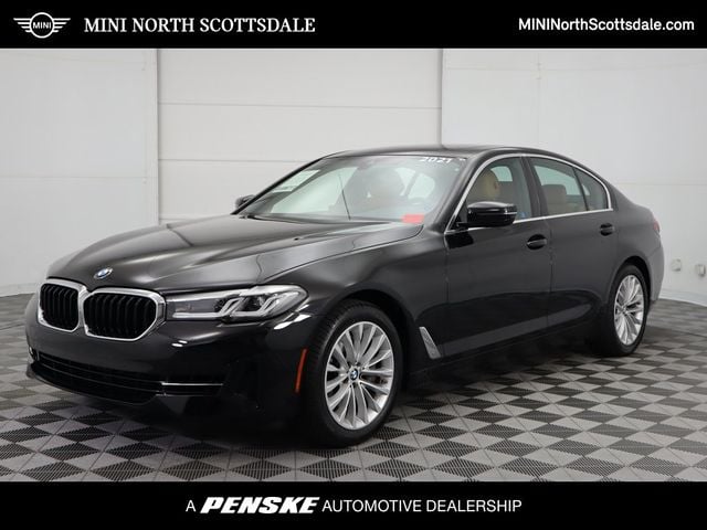 Used 2021 BMW 5 Series 540i with VIN WBA53BJ01MCH08981 for sale in Phoenix, AZ