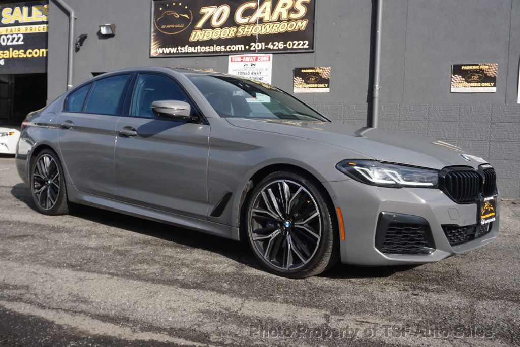 2021 BMW 5 Series M550i xDrive DRIVER ASSIST+/EXECUTIVE/PARK ASSIST/SHADOWLINE PKG - 22965600 - 9