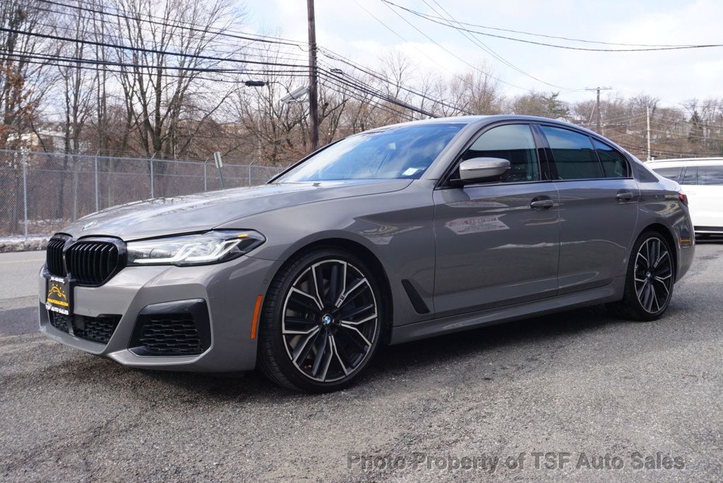 2021 BMW 5 Series M550i xDrive DRIVER ASSIST+/EXECUTIVE/PARK ASSIST/SHADOWLINE PKG - 22965600 - 3