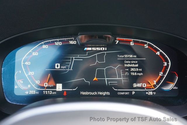 2021 BMW 5 Series M550i xDrive DRIVER ASSIST+/EXECUTIVE/PARK ASSIST/SHADOWLINE PKG - 22965600 - 58