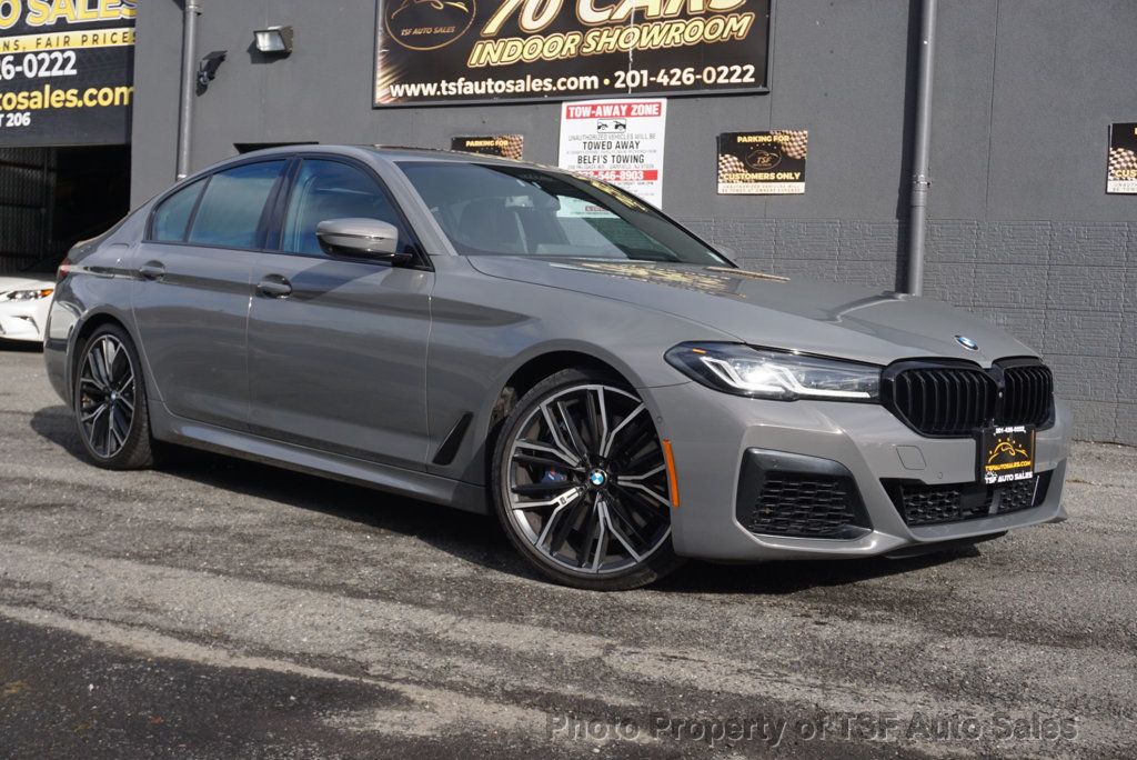 2021 BMW 5 Series M550i xDrive DRIVER ASSIST+/EXECUTIVE/PARK ASSIST/SHADOWLINE PKG - 22965600 - 61