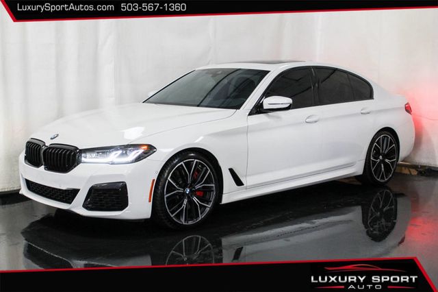 2021 BMW 5 Series M550i xDrive LOW 27,000 Miles ONE OWNER Loaded - 22522445 - 0