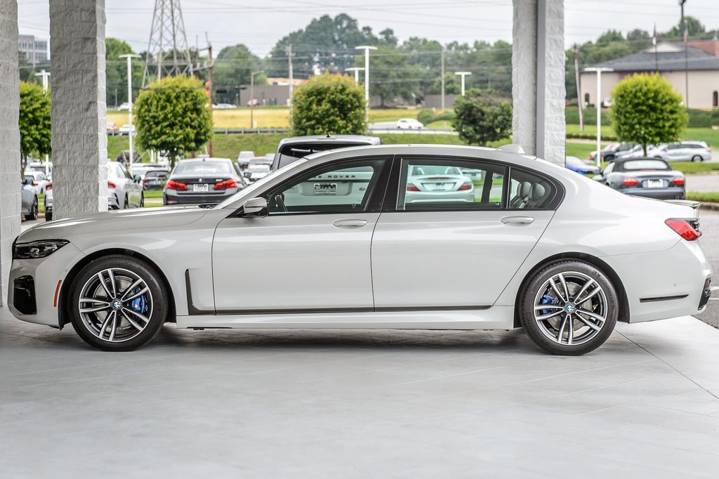 2021 BMW 7 Series 740i xDRIVE - WHITE ON BROWN - NAV - BACKUP CAM - CARPLAY  - 22858598 - 58