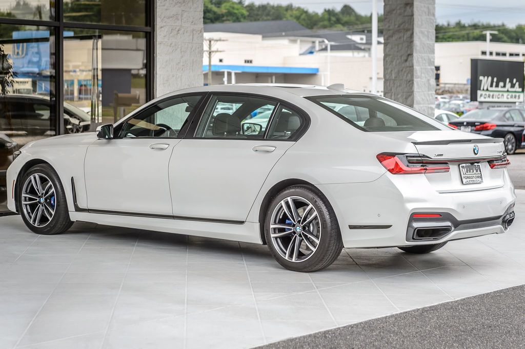 2021 BMW 7 Series 740i xDRIVE - WHITE ON BROWN - NAV - BACKUP CAM - CARPLAY  - 22858598 - 6