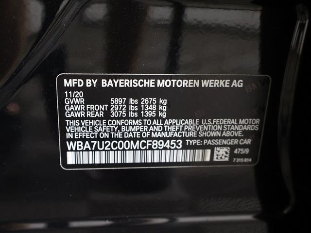 2021 BMW 7 Series 750i xDrive - 23055379 - 64