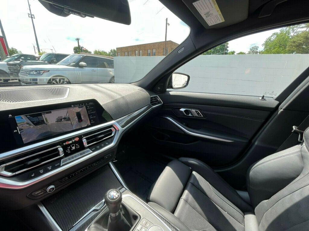 2021 BMW M3 6spd Manual/Executive Pkg/Carbon Fiber Inlays/Heads Up Display - 22424315 - 29