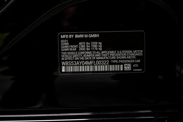 2021 BMW M3 Base - 22952724 - 47