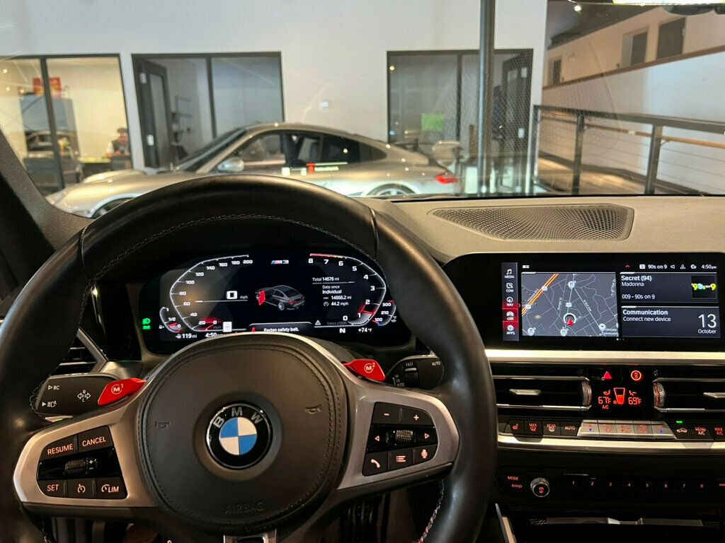 2021 BMW M3 ExecutivePkg/6speedManual/HeadUpDisplay/HtdSeats/HtdSteerWheels - 22924510 - 17