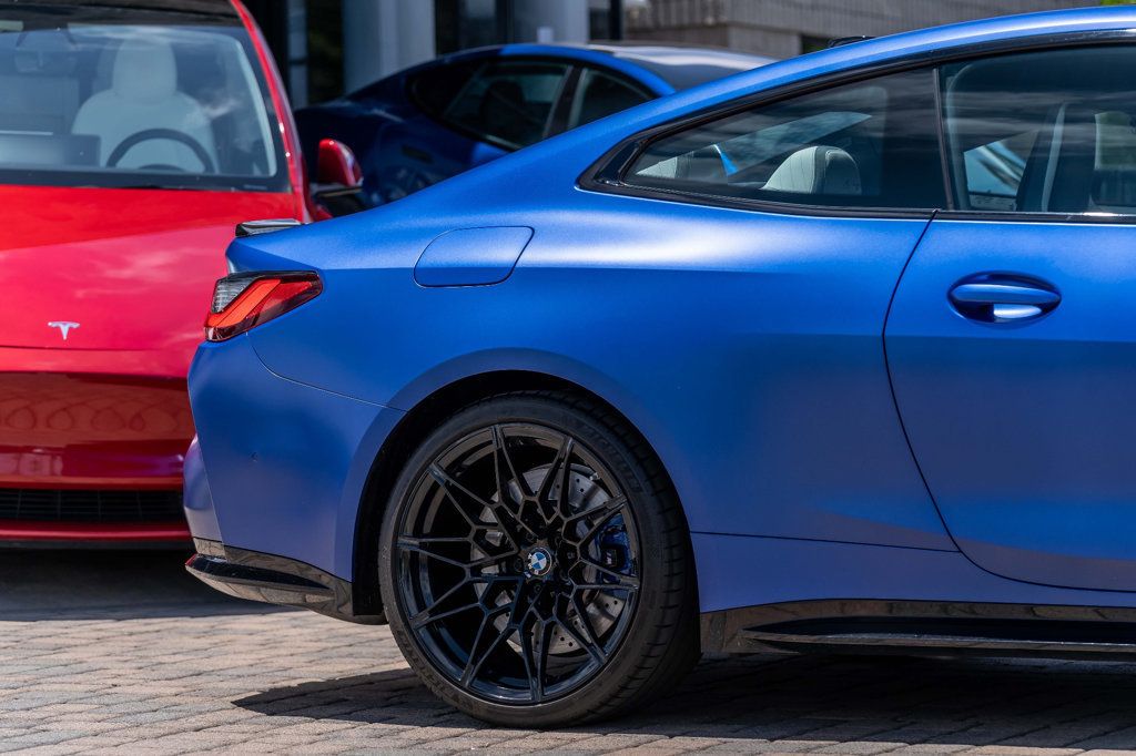 2021 BMW M4 CARBON BUCKET SEATS!!! FROZEN BLUE METALLIC!! - 22416373 - 13