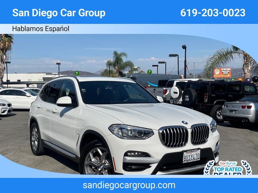 2021 BMW X3 sDrive30i Sports Activity Vehicle - 22624671 - 0