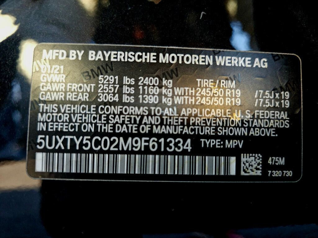 2021 BMW X3 xDrive30i Sports Activity Vehicle - 22961968 - 47
