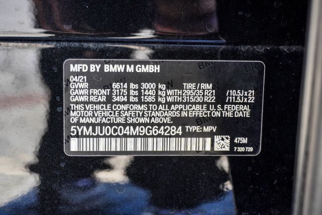 2021 BMW X5 M Sports Activity Vehicle - 22955508 - 47