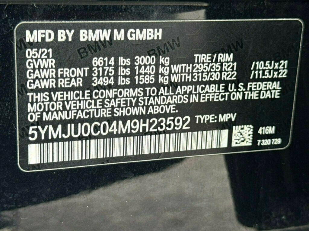 2021 BMW X5 M Sports Activity Vehicle - 23019776 - 64