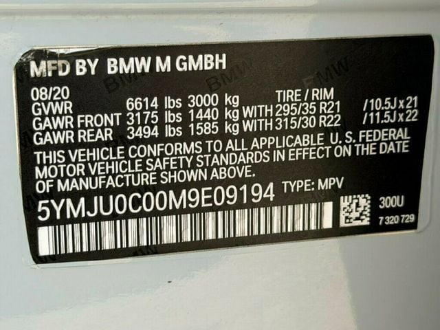 2021 BMW X5 M Sports Activity Vehicle - 23024816 - 69