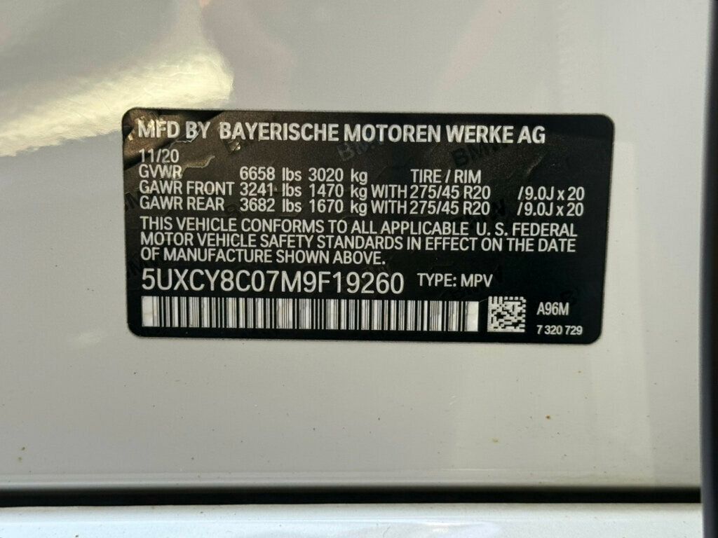 2021 BMW X6 M50i Sports Activity Coupe - 23009510 - 44