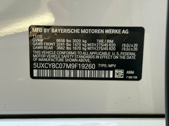 2021 BMW X6 M50i Sports Activity Coupe - 23009510 - 44