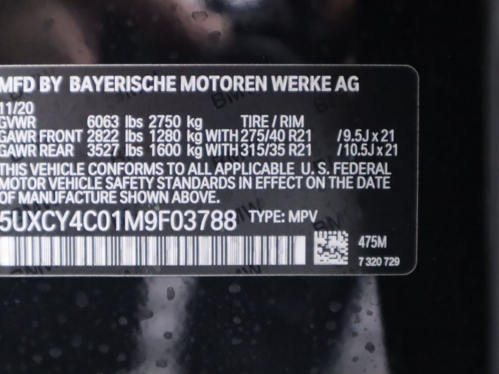 Paint Colors of the 2021 BMW X3