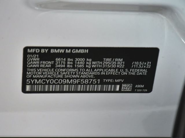 2021 BMW X6 M Base - 23030608 - 20