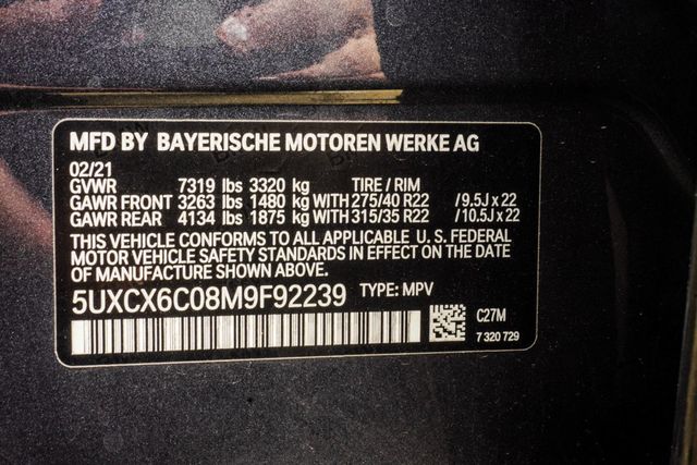 2021 BMW X7 M50i Sports Activity Vehicle - 23073546 - 44