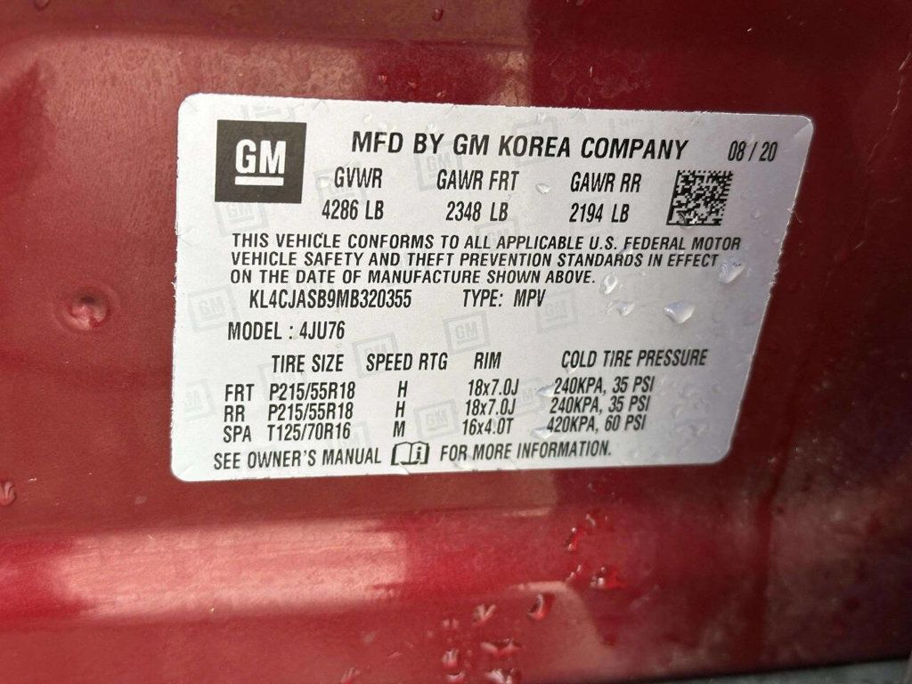 2021 Buick Encore FWD 4dr Preferred - 22980684 - 21