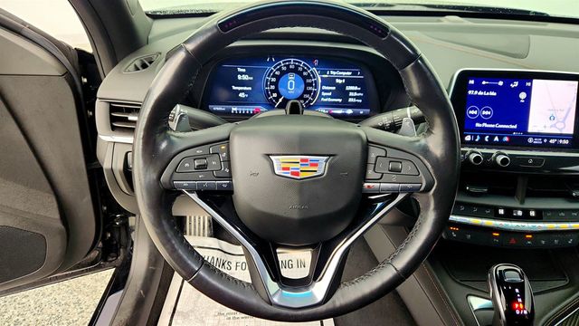 2021 Cadillac CT4 4dr Sedan V-Series w/ Super Cruise Capability & Premium Leather - 22988158 - 13