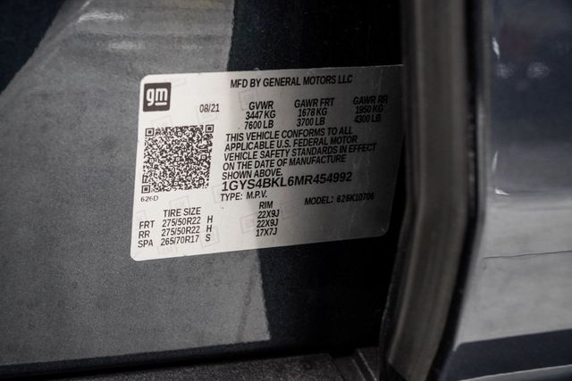 2021 Cadillac Escalade 4WD 4dr Premium Luxury - 23081907 - 50