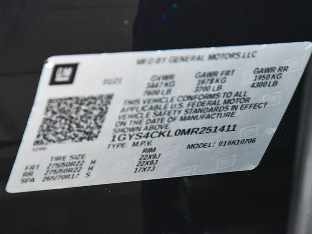 2021 Cadillac Escalade Premium Luxury - 23045213 - 17