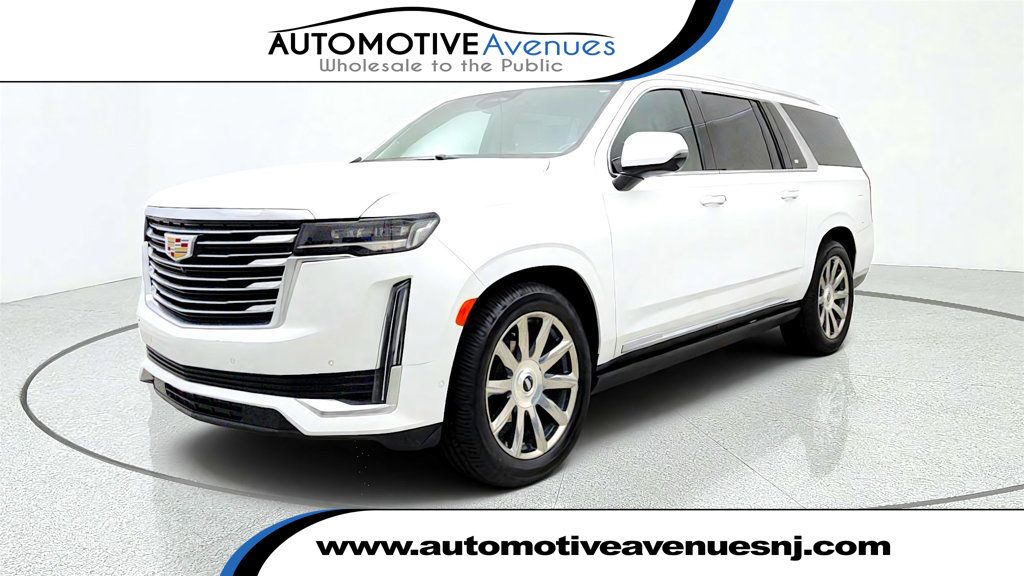 2021 Cadillac Escalade ESV 2WD 4dr Premium Luxury Platinum w/ Power Assist Steps - 23080984 | Video 1