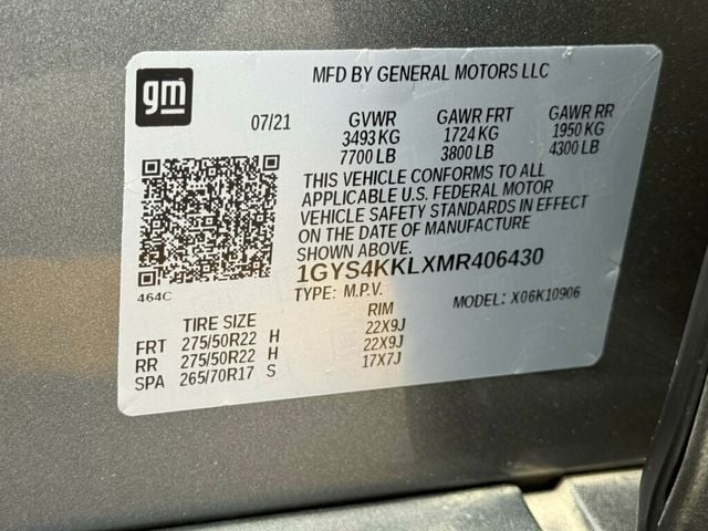 2021 Cadillac Escalade ESV 4WD 4dr Premium Luxury - 23004294 - 57