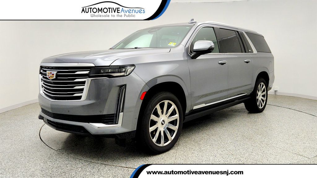 2021 Cadillac Escalade ESV 4WD 4dr Premium Luxury Platinum w/ Night Vision & HD Trailering - 23041443 | Video 1