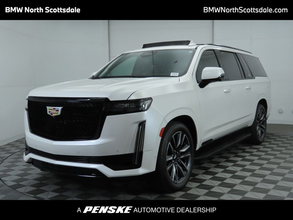 2021 Used Cadillac Escalade ESV 4WD 4dr Sport Platinum at PenskeCars ...