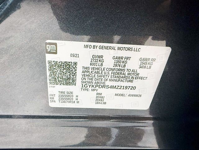 2021 Cadillac XT6 AWD 4dr Premium Luxury - 22987197 - 47