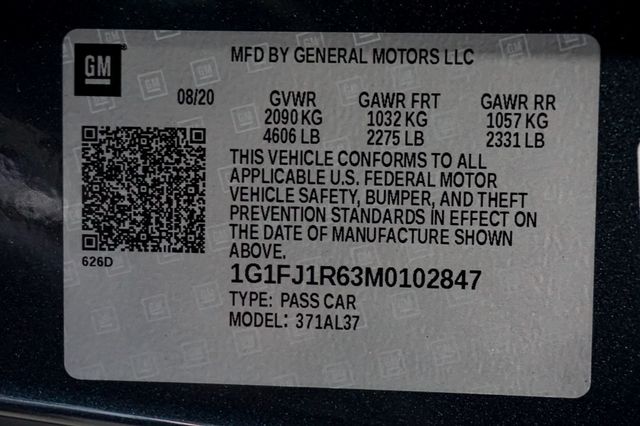 2021 Chevrolet Camaro *1LE Track Package* *6-Speed Manual* *Only 9k Miles* - 22927531 - 17