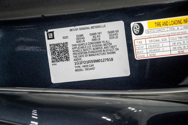 2021 Chevrolet Camaro 2dr Coupe 2LT - 22955978 - 36