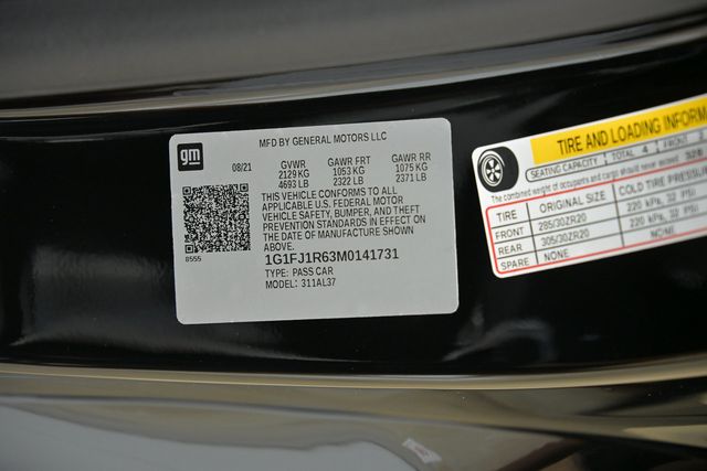 2021 Chevrolet Camaro 2dr Coupe ZL1 - 23065130 - 57