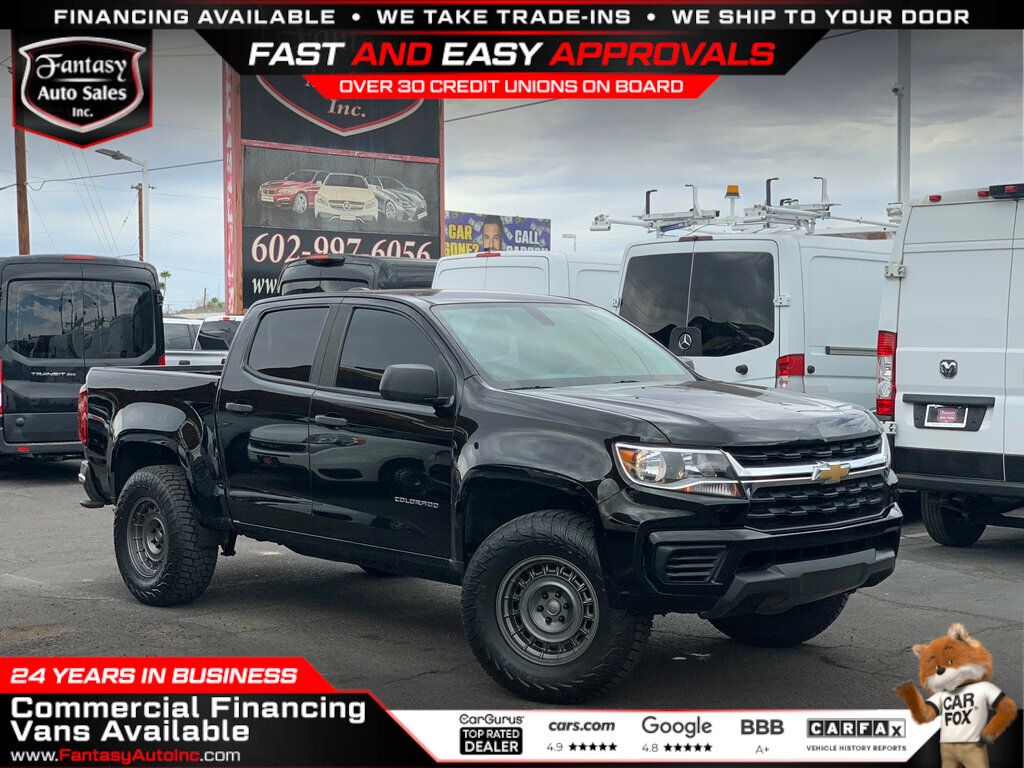 2021 Chevrolet Colorado 2WD Crew Cab 128" Work Truck - 23039173 - 0