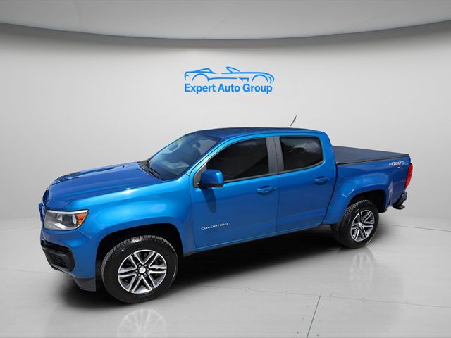 2021 CHEVROLET COLORADO 4WD Crew Cab 128" Work Truck - 23028672 - 35