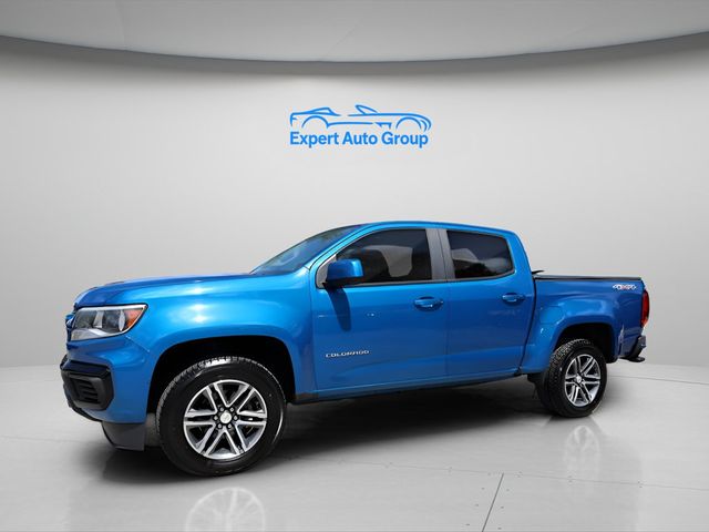 2021 CHEVROLET COLORADO 4WD Crew Cab 128" Work Truck - 23028672 - 3
