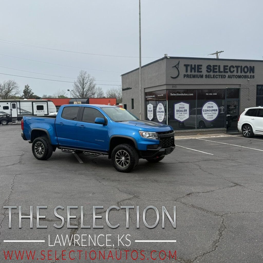 2021 Chevrolet Colorado 4WD CREW CAB ZR2 W/NAVIGATION, APPLE CARPLAY & ANDROID AUDIO - 22888887 | Video 1