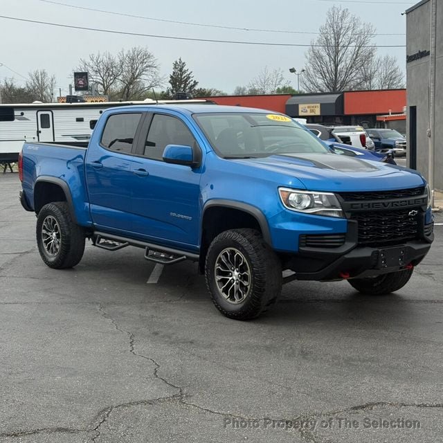 2021 Chevrolet Colorado 4WD CREW CAB ZR2 W/NAVIGATION, APPLE CARPLAY & ANDROID AUDIO - 22888887 - 1