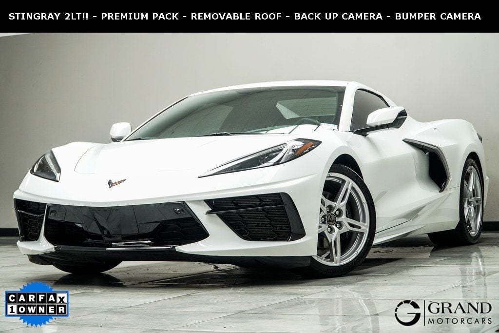 Used 2021 Chevrolet Corvette 2LT with VIN 1G1YB3D42M5110142 for sale in Kennesaw, GA