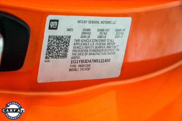 2021 Chevrolet Corvette 2dr Stingray Convertible w/2LT - 22948783 - 53