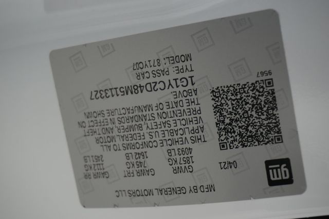 2021 Chevrolet Corvette 2dr Stingray Coupe w/3LT - 22960937 - 40