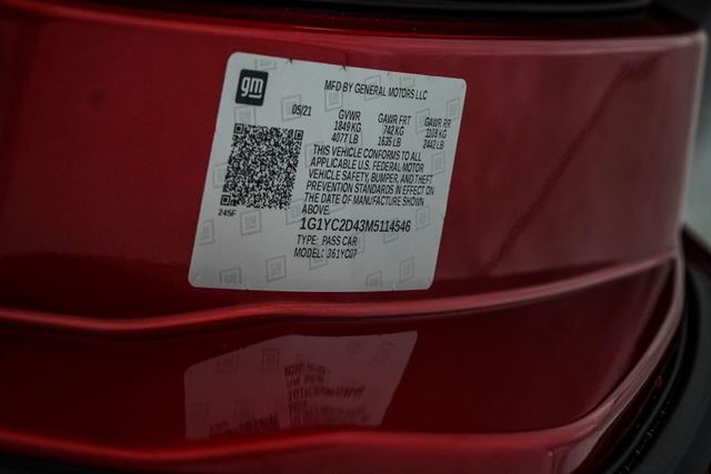 2021 Chevrolet Corvette 2dr Stingray Coupe w/3LT - 23039231 - 48