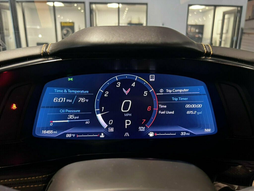2021 Chevrolet Corvette 3LT/Adj.FrontLiftw/Memory/RearParkAssist/CarbonFlashAccents - 23068809 - 30