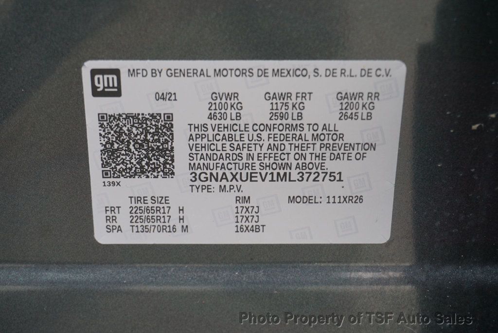 2021 Chevrolet Equinox AWD 4dr LT w/1LT - 23089265 - 29