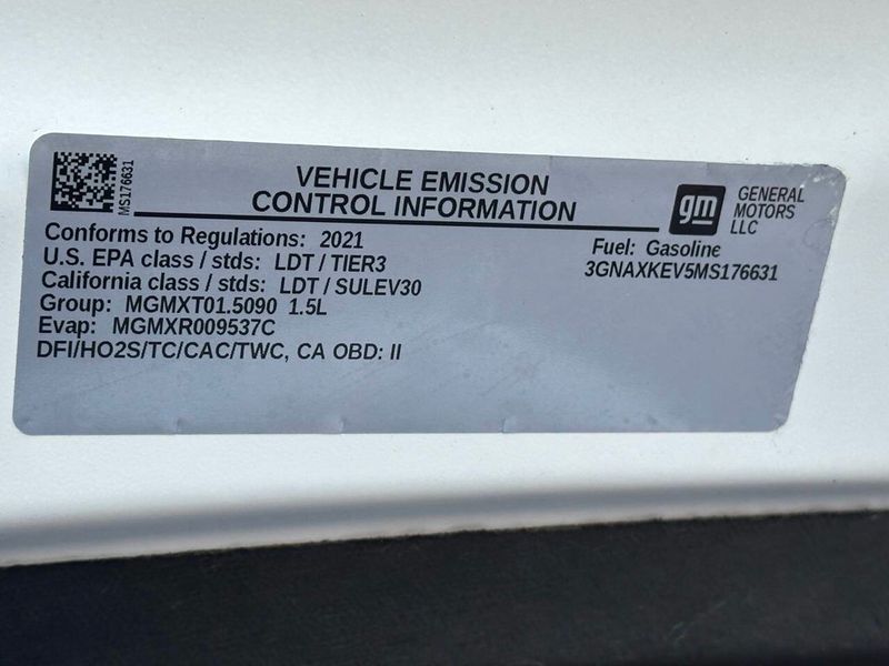 2021 Chevrolet Equinox FWD 4dr LT w/1LT - 22873766 - 34