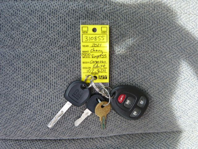 2021 Chevrolet Express Cargo Van 4.3L V6 GAS*2500*135" WB*BULKHEAD & SHELVES PACKAGE! - 22976706 - 38